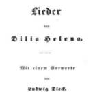 Helene Branco (Ps. Dilia Helena)(1816-1894) - "Mit jedem Pulsschlag leb' ich dir, / Du mein geliebtes Leben! / In alle Trume will sich mir / Dein holdes Bild verweben."