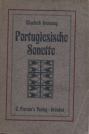 Elisabeth Browning Portugiesische Sonette