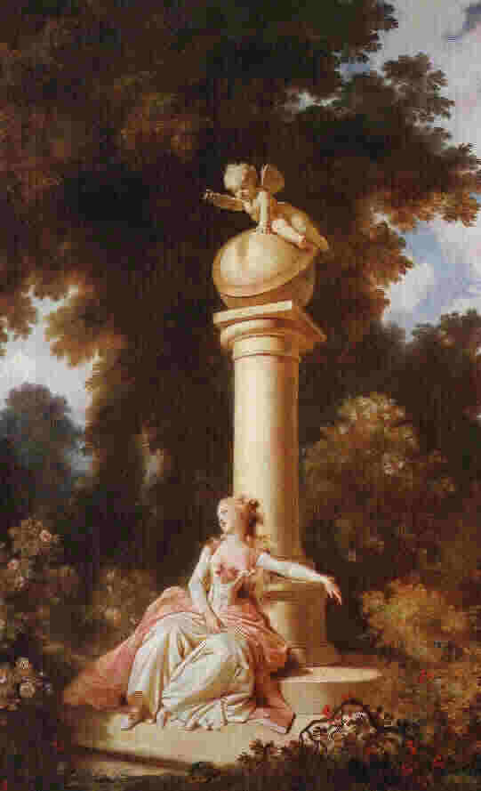 Jean-Honore Fragonard (1732-1806) Die Träumerei (1790)