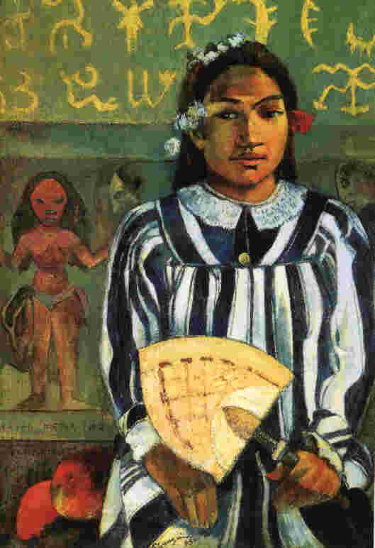 Paul Gauguin (1848-1903) Teha'amana hat viele Vorfahren (1893)