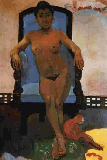 Paul Gauguin (1848-1903) Annah, die Javanerin (1893)