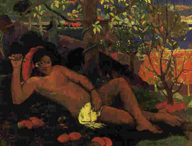 Paul Gauguin (1848-1903) Die königliche Braut (1896)