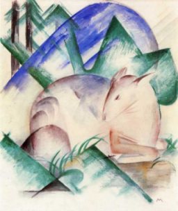 Franz Marc - Rotes Reh