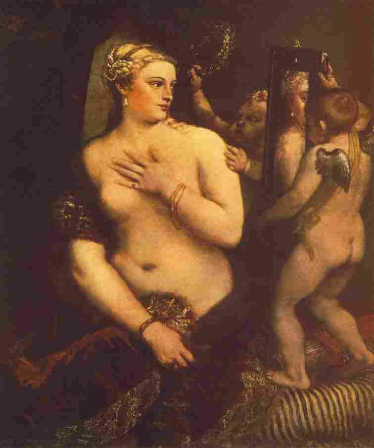 Tiziano Vecellio (1490-1576) Toilette der Venus