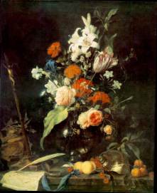 Jan Davidsz de Heem (1606-1684) - Stilleben mit Blumen