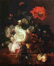Jan van Huysum (1682-1749) - Blumenstrauß