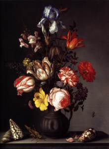 Abraham Jansz Begeyn (1637-1697) - Blumen in einer Tonvase