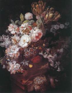 Jan van Huysum (1682-1749) - Vase mit Blumen
