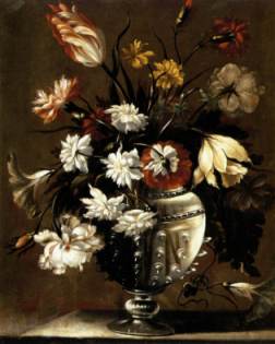 Diego Valentin (1585-1660) - Blumenvase