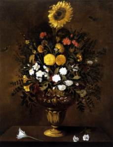 Pedro de Camprobin (1605-1674) - Vase mit Blumen