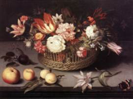 Johannes Bosschaert (1610-1650) - Blumenkorb
