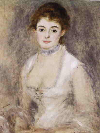 Pierre-Auguste Renoir (1841-1919) Madame Henriette Henriot (um 1876)