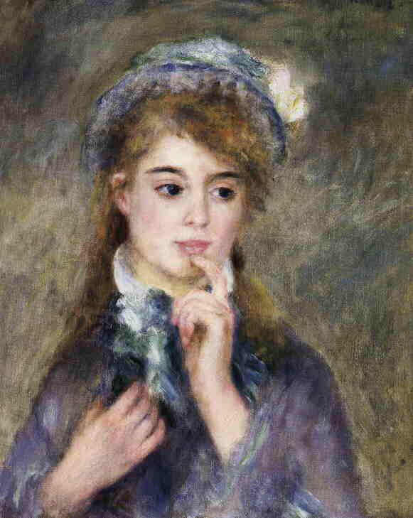 Pierre-Auguste Renoir (1841-1919) Die Unschuldige (um 1876)