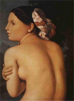 Jean-Auguste-Dominique Ingres (1780-1867) Halbakt einer Badenden
